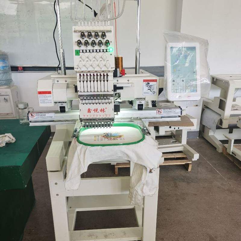 厂家供应多头单头六针电脑 商用绣花机二十头电脑刺绣机绣花设备