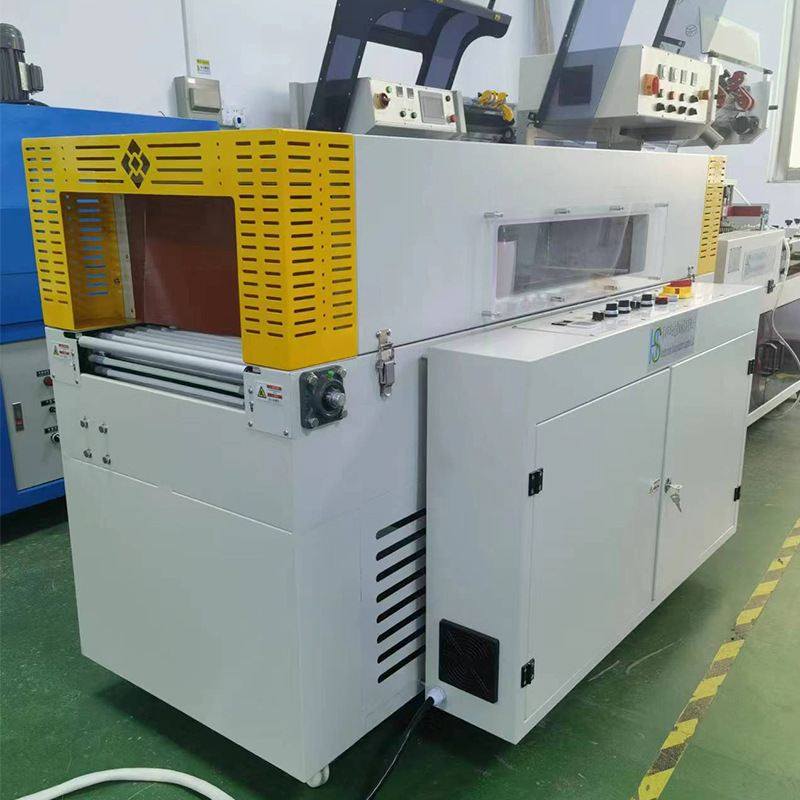高速全自动切膜收缩机纸盒PVC热收缩膜塑封包装机防潮封切包装机