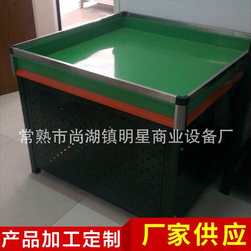 水果超市单面货架加厚多功能蔬果分置架现货实用商品展示台商用