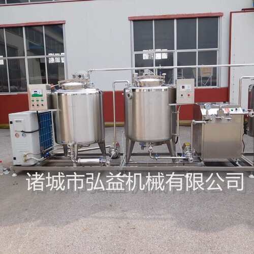 乳制品全套加工设备 酸奶杀菌发酵罐 牧场鲜奶制冷罐