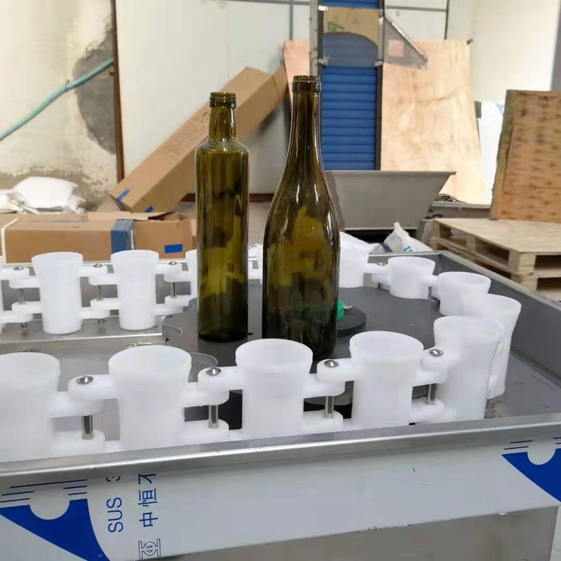 半自动冲瓶机 厂家批发54头回转式冲瓶机酒瓶洗瓶机 玻璃瓶冲控机