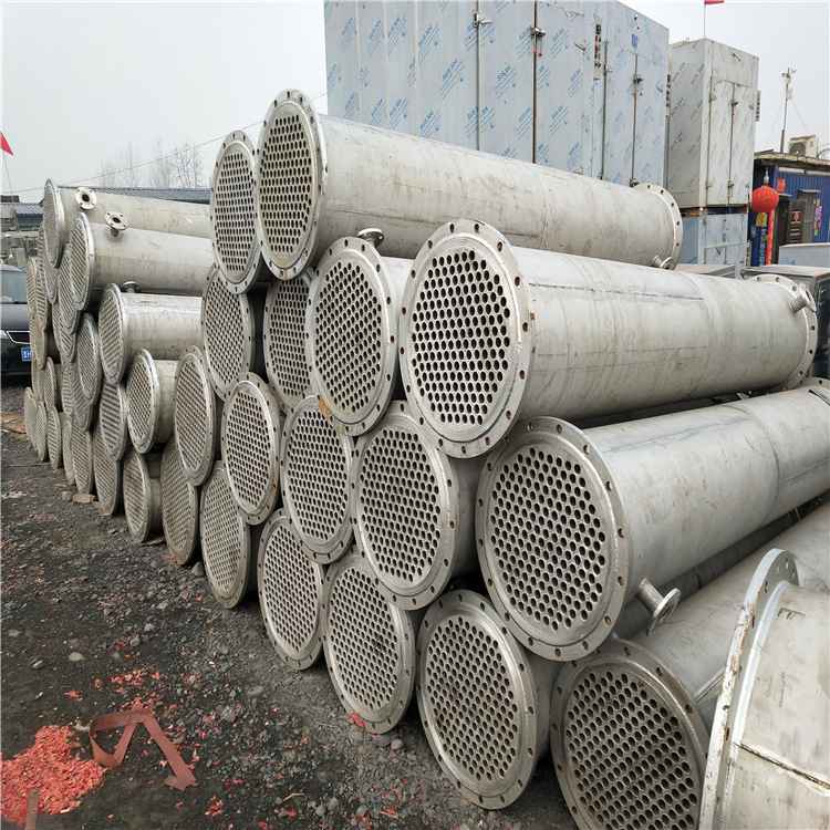 供应换热器304不锈钢材质列50平方管式冷凝器列管冷凝器