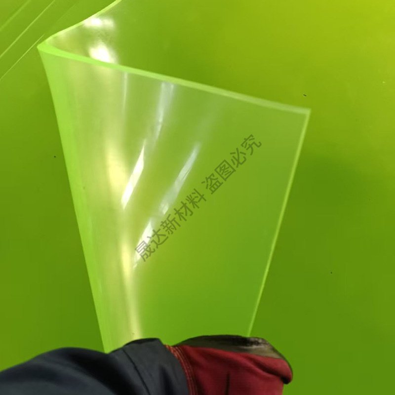 聚氨酯板耐磨优力胶垫条透明裁切块牛筋非标减震棒卷加工弹性pu