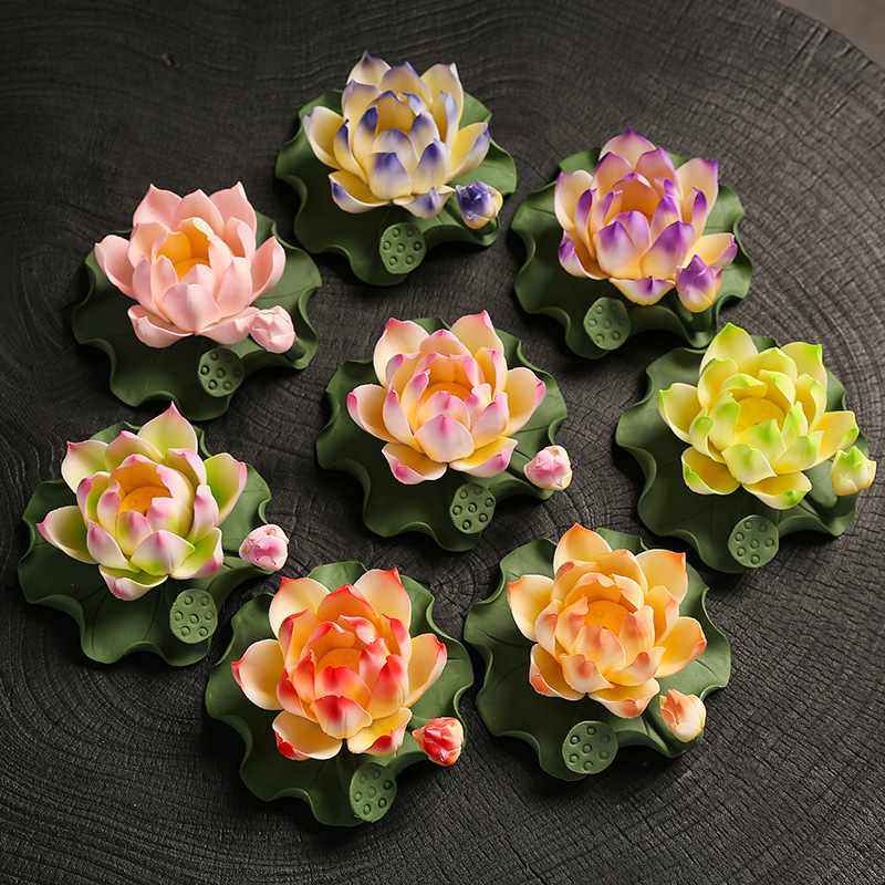 新品 直供纯手工陶瓷帝王花香插檀香沉香线香插办公家居摆件可,家居饰品,香托/香盘/香座/香插,淘宝优惠券,粉丝福利购,淘宝优惠卷