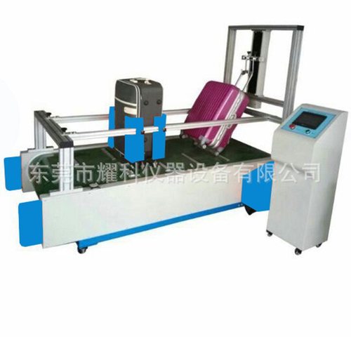 热销箱包行走寿命试验机 颠簸路况测试机 箱包跑步疲劳测试仪定制