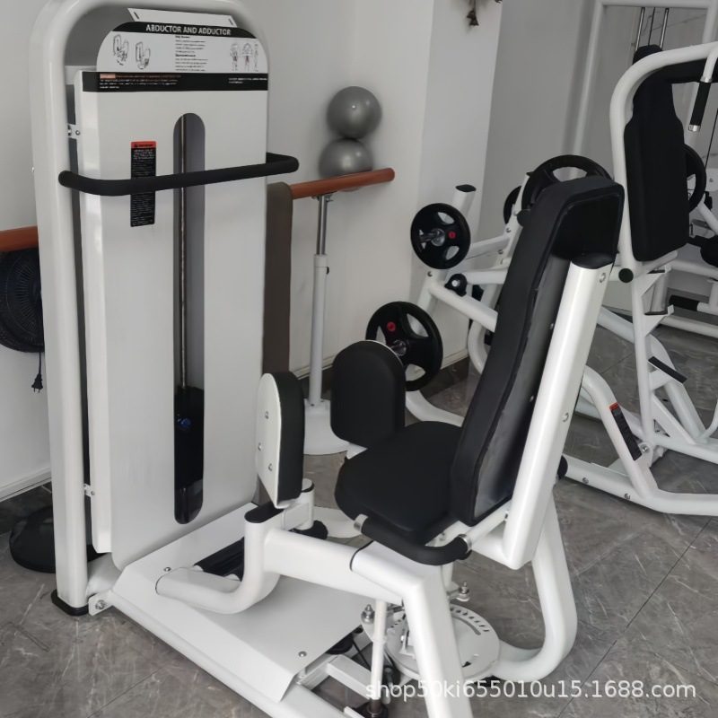 瑜伽馆女子塑型椭圆管练臀器械大腿内外展高低拉训练器哈克深蹲机