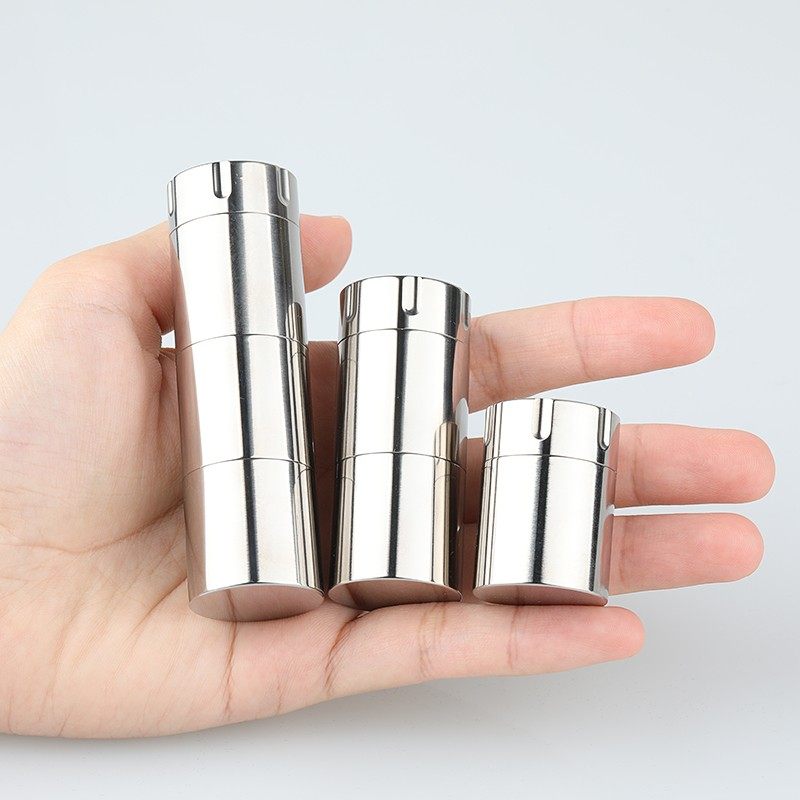 纯钛密封急救便携防水防潮药瓶药盒随身大容量收纳钛合金不锈钢,收纳整理,药盒,淘宝优惠券,粉丝福利购,淘宝优惠卷