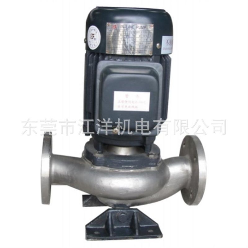 灵珠GD40-16水泵F40-16/0.75KW立式316不锈钢防腐管道离心泵