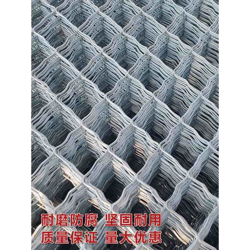 镀锌铁丝网围栏钢丝防护棱形狗网格笼子美格养殖网片防盗隔离焊接