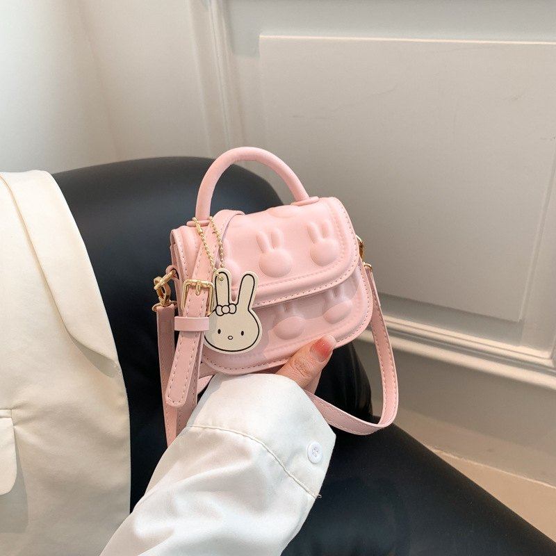 新品 撞色韩版手拎简约包包女2025新款夏季复古质感兔压花单肩斜,箱包皮具/热销女包/男包,手拿包,淘宝优惠券,粉丝福利购,淘宝优惠卷