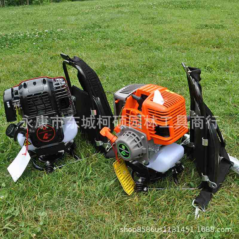 背负式割草机四冲程采用华盛139FA/HS39汽油机收割机割灌机打草机