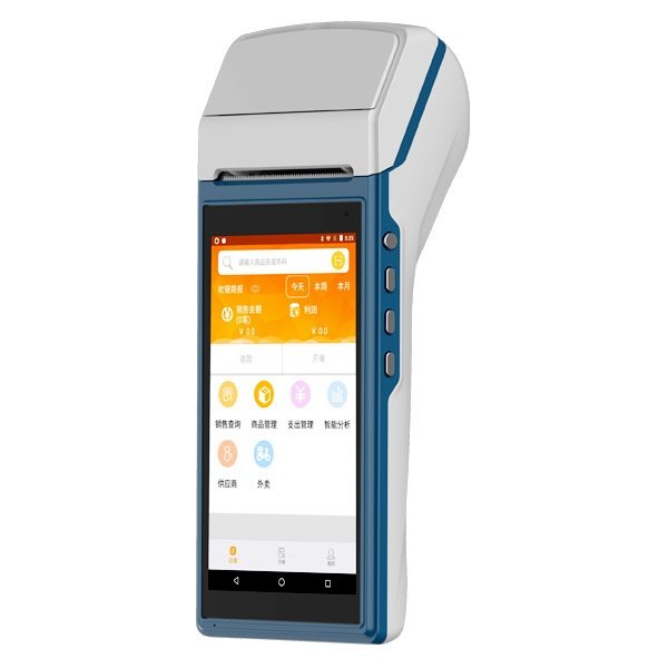 pda条码二维码数据采集手持终端机扫码不干胶标签打印便携式