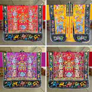 双龙降衣道袍高功将九龙道士道服装服饰道家服法衣台湾精品衣刺绣