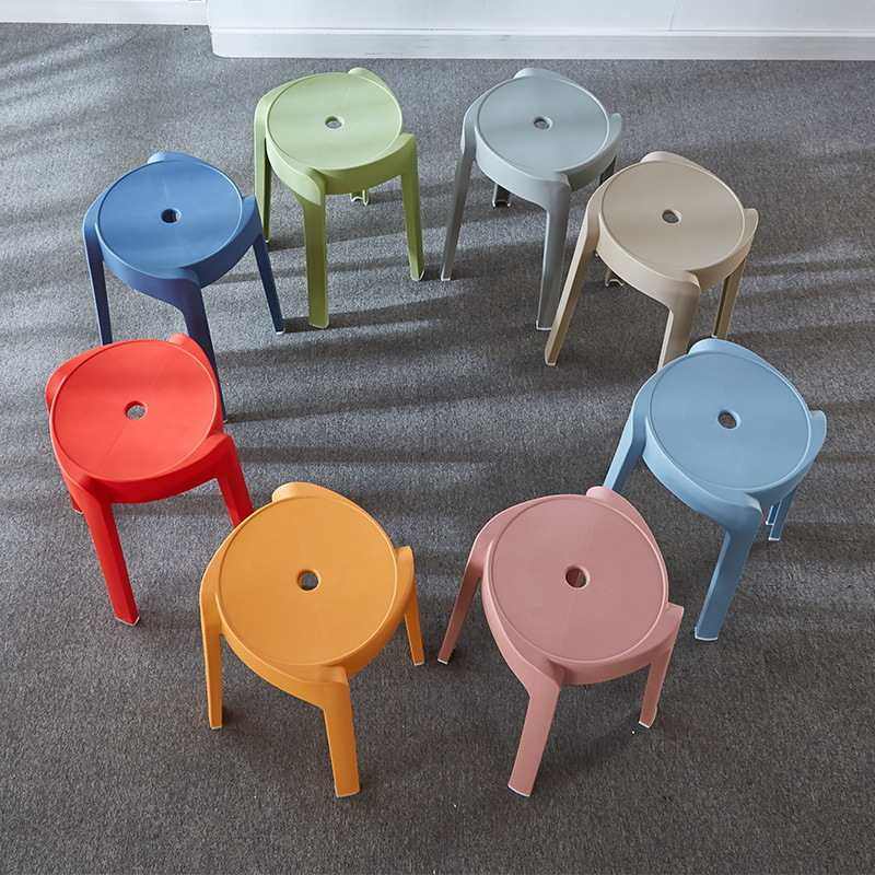 家用可叠放塑料凳子北欧凳餐桌厂家餐椅旋风简约圆凳风车批发凳,住宅家具,风车凳,淘宝优惠券,粉丝福利购,淘宝优惠卷