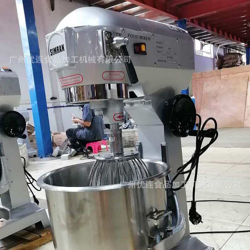 优连10L面团搅拌机商用20升奶油打发机食品打蛋机机械设备厂家