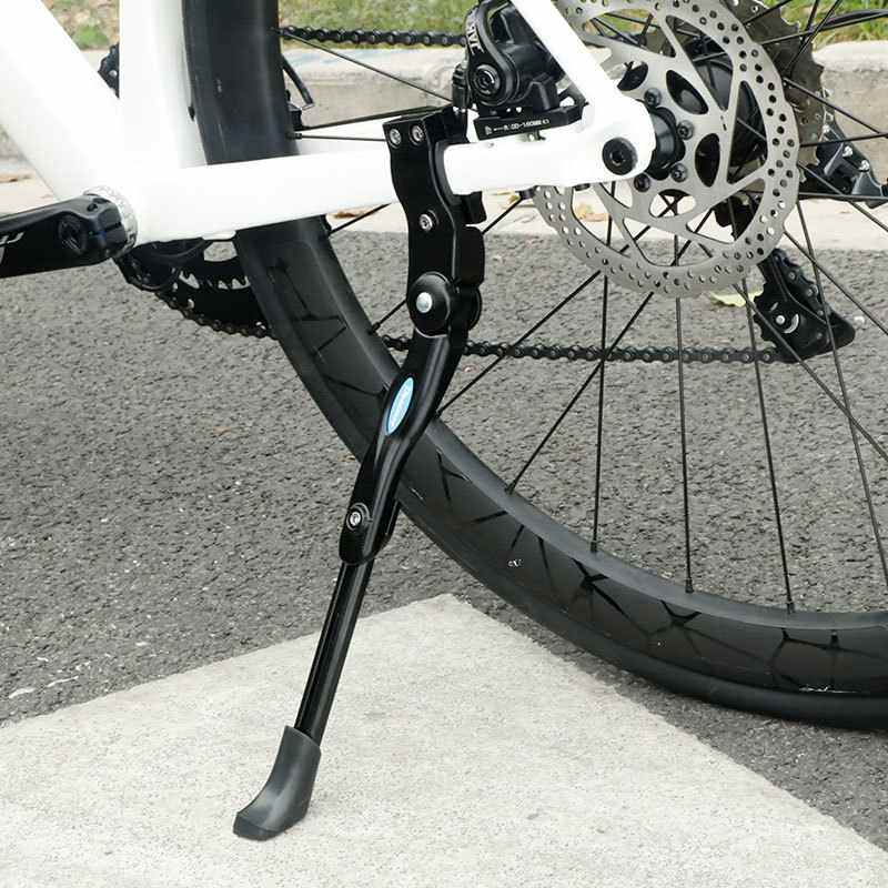 铝合金自行车支撑24寸26撑单车自行车架可调停车长短脚支撑寸架