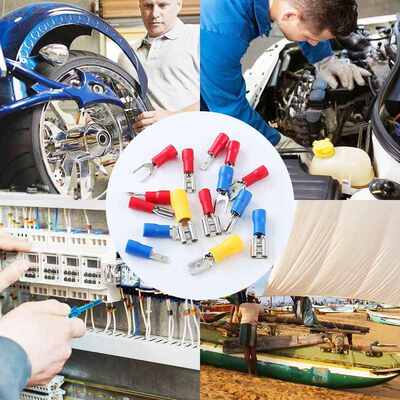 跨境专供280PCS冷压接线装装插盒簧连接器插组合片预端子电线绝缘