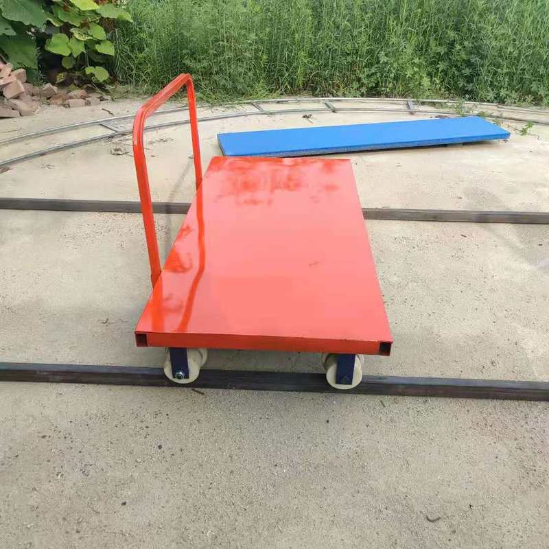 厂家生产销售周转手推车物流周转车1.5吨花钢板手推车省力