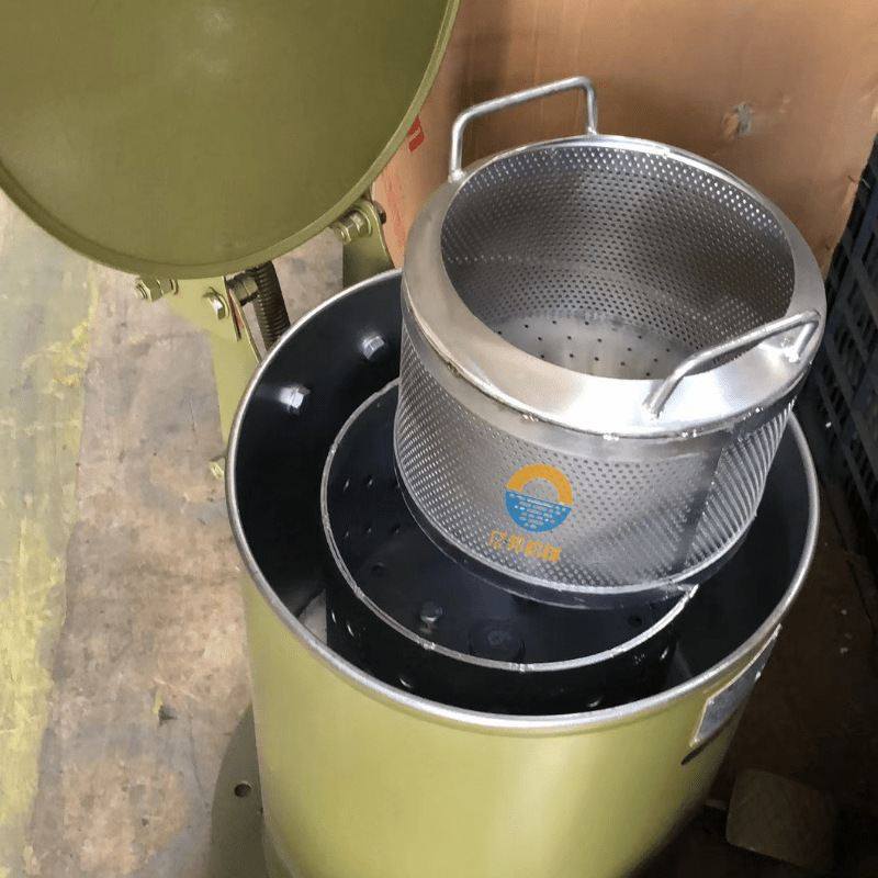 400型五金烘干脱水机 铝屑铜渣脱油机 不锈钢小型工业离心甩干机