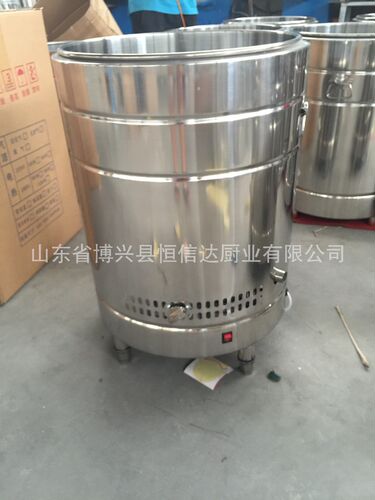 液化气煮面炉液化气圆桶蒸煮炉燃气麻辣烫炉无风机蒸煮炉煮面炉