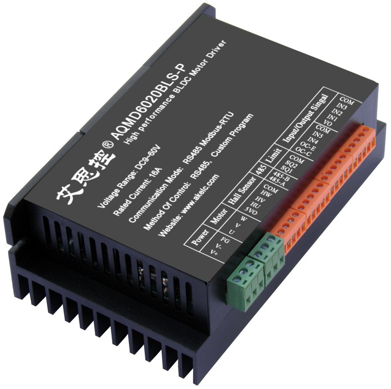 9-60V20A BLDC大功率无刷电机控制器 自定义运动过程编程控制