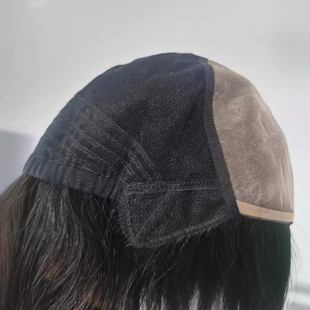 假发男士3号网递头套短发遮全真光头秃顶透气白发璇中老年