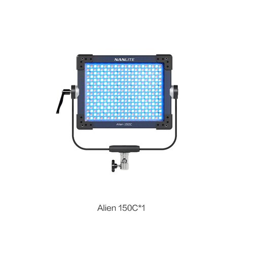 Nanlite南光板灯Alien 150/300C全彩RGB补光灯可调色温户外灯防雨