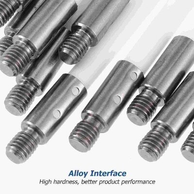 18 Pcs Pipe Cleaning Brush Rods + Two Heads One Hexagonal