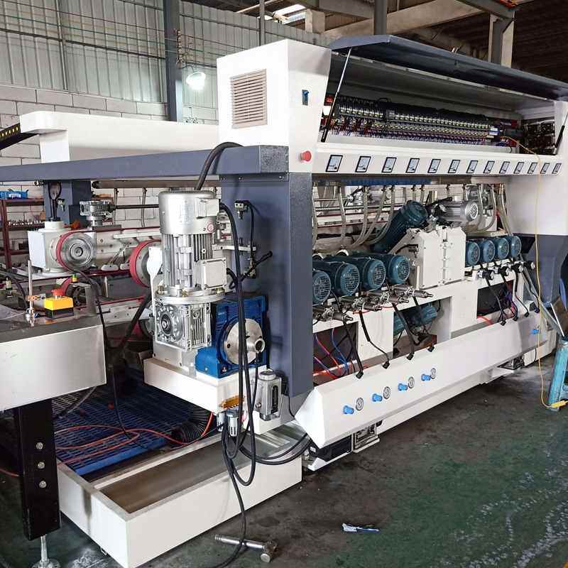 玻璃磨边机双边机整厂规划方案4.2米20个磨头鱼缸玻璃高速磨边机,五金/工具,封边机,淘宝优惠券,粉丝福利购,淘宝优惠卷