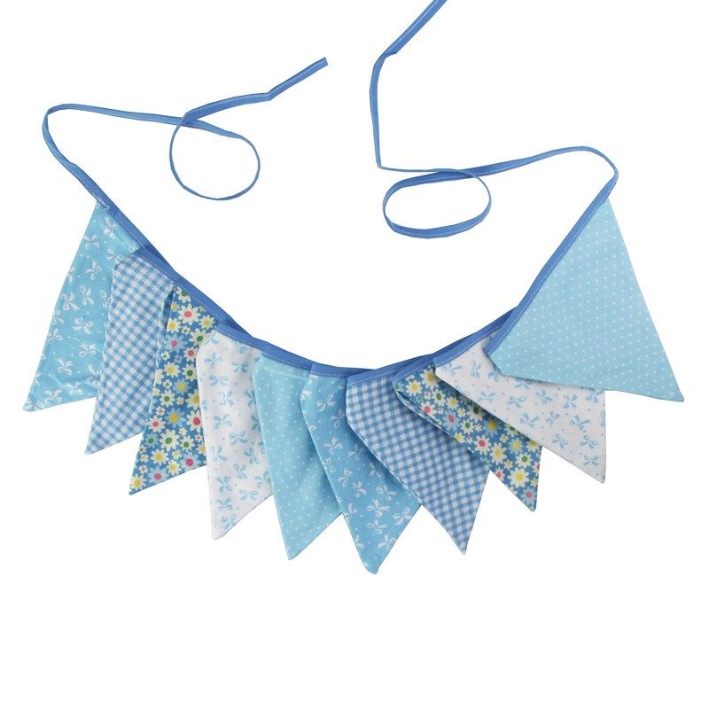 10片蓝色棉布生日装饰户外背景婴儿旗三角旗拍照帐篷挂旗派对露营,户外/登山/野营/旅行用品,露营氛围旗,淘宝优惠券,粉丝福利购,淘宝优惠卷