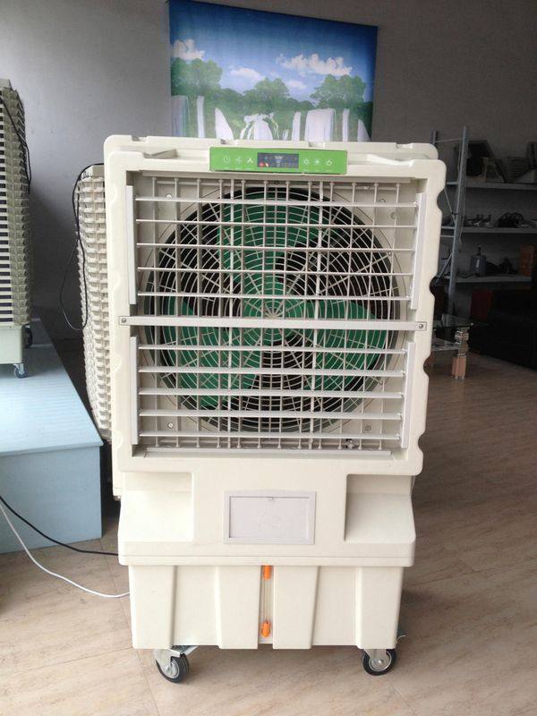 HF130移动工业大风量冷风机 单面水帘进风远距离送风13000风量