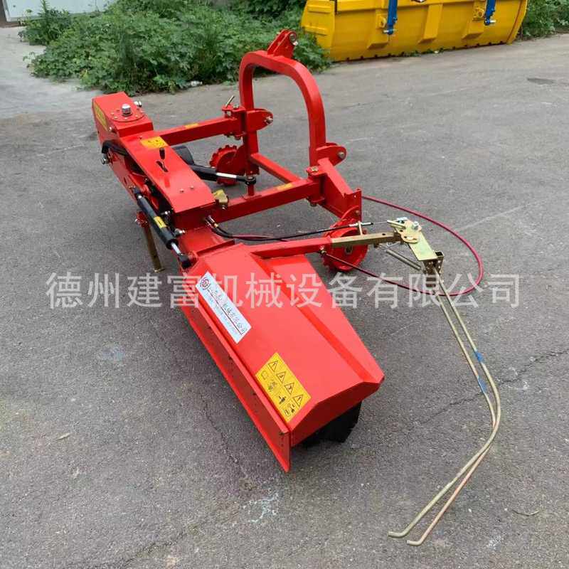 拖拉机配套的避让式株间旋耕除草机 割草机避障式除草机碎草机