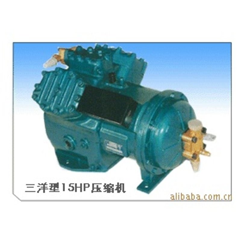 现货供应三洋半封闭系列制冷压缩机15~30匹冷库机组压缩机