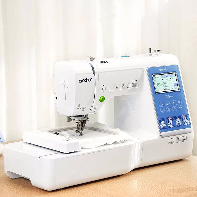 兄弟电脑绣花机M380D迪士尼限量版家用刺绣缝纫一体机绣字全自动,居家布艺,绣花机,淘宝优惠券,粉丝福利购,淘宝优惠卷