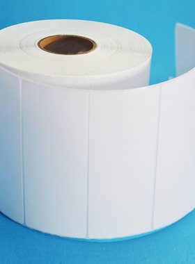 单排标签条码不干胶铜板纸打印纸现货超市1000100大量35**张