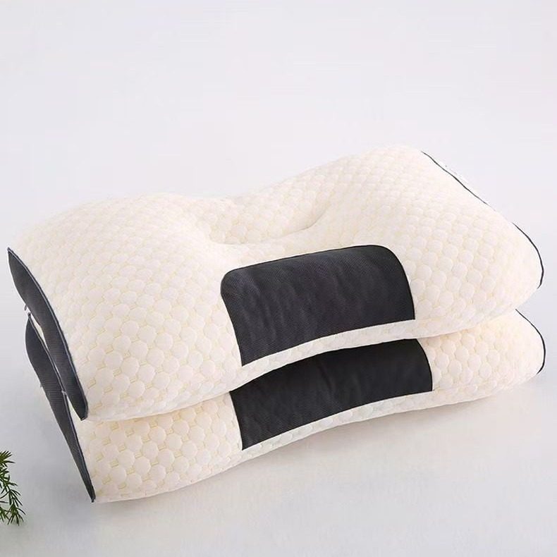 新品 3D分区针织护颈枕芯SPA按摩枕头45×70cm×1,床上用品,功能枕/保健枕/养生枕,淘宝优惠券,粉丝福利购,淘宝优惠卷