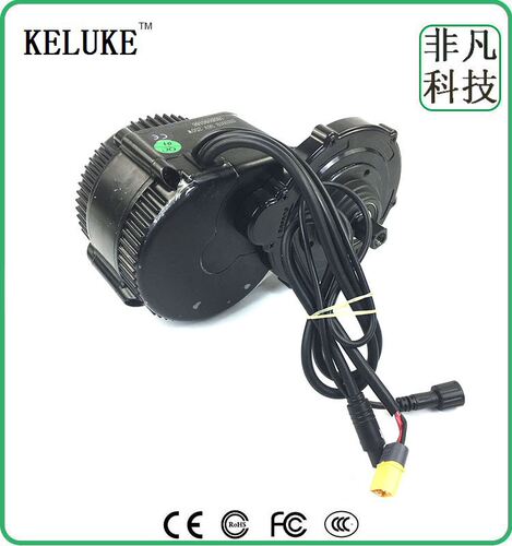 自行车山地车改装电动助力套件八方中置电机48V750WC965黑白竖屏