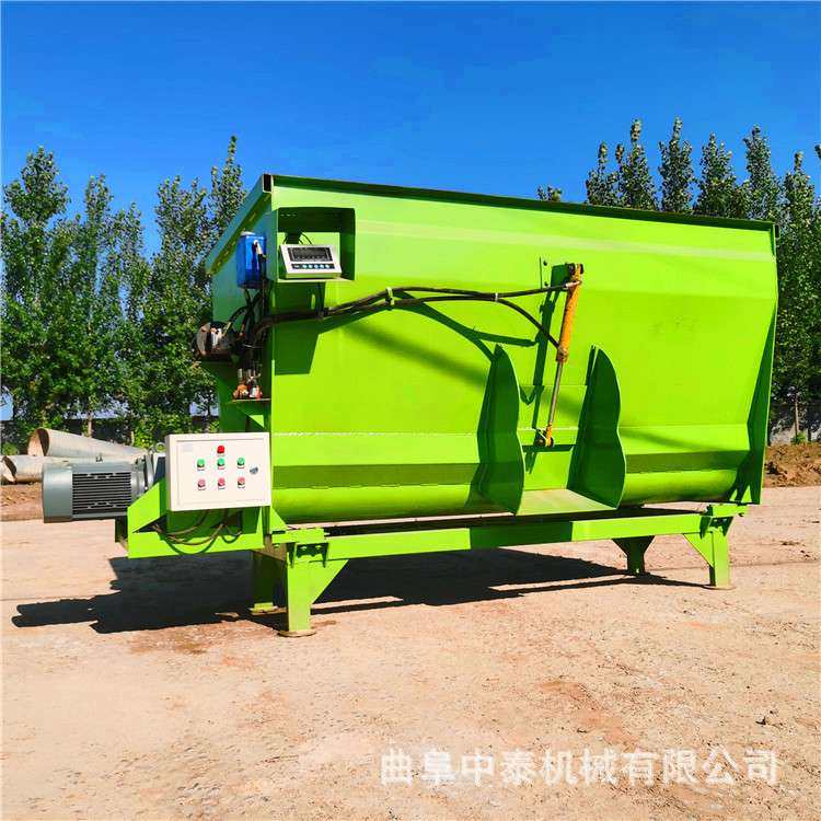 卧式干湿秸秆草捆粉碎搅拌机牛羊拌草料用混合机TMR-5日粮制备机,畜牧/养殖物资,饲料投料机,淘宝优惠券,粉丝福利购,淘宝优惠卷