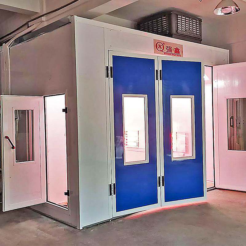 大巴喷烤房大型汽车高温喷漆烤漆环保喷涂设备汽车喷漆房厂家定制