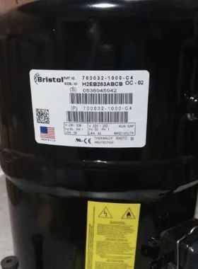 H2BG124DBEE H25G144DBEE H2NG184DPEF原装进口布里斯托压缩机10P