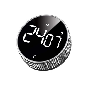 跨境旋转计时器大屏LED提醒器倒计时电子液晶厨房闹钟定时器烘焙