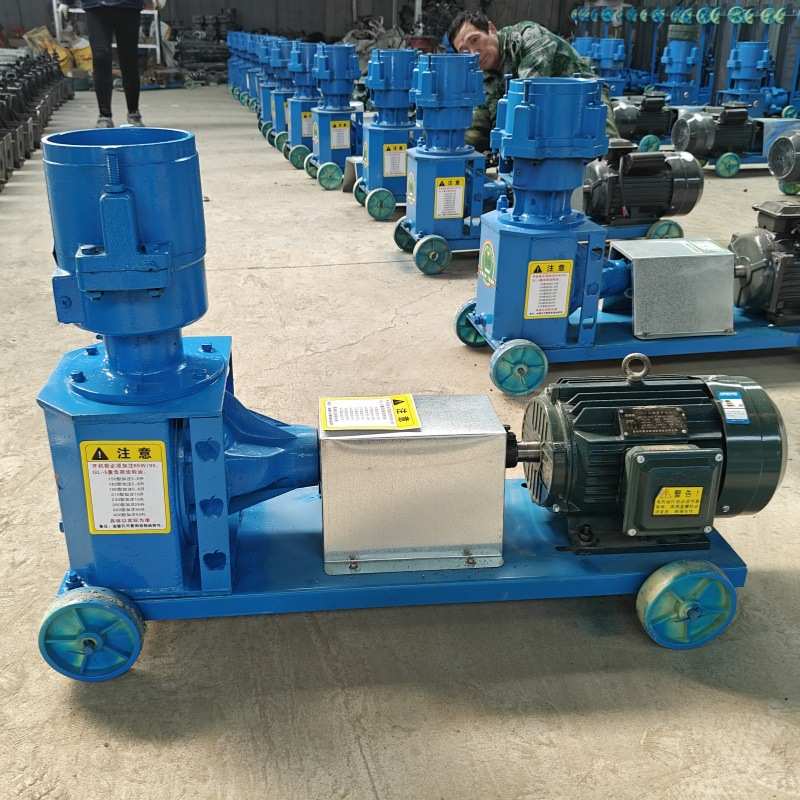 饲料颗粒机小型220v家用养殖设备鸡鸭鹅牛羊猪鱼玉米秸秆制粒机器