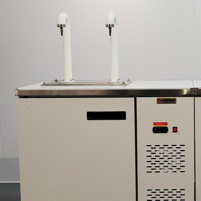 鲜奶机不锈钢冷热一体自助打奶冷热双用面包房奶茶店烘焙店标配