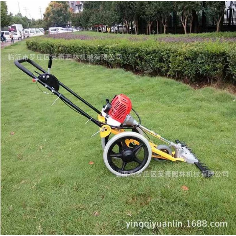 手推式剪草机多功能四冲程小型汽油割草机开荒园林农用果园剪草机