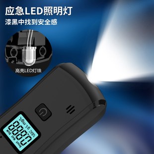 跨境便携式酒精测试仪高精度吹气式批发酒酒防检测仪驾专用隔夜