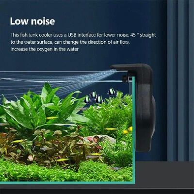 1Pcs Aquarium Fish Tank Cooling Fan System Chiller Control