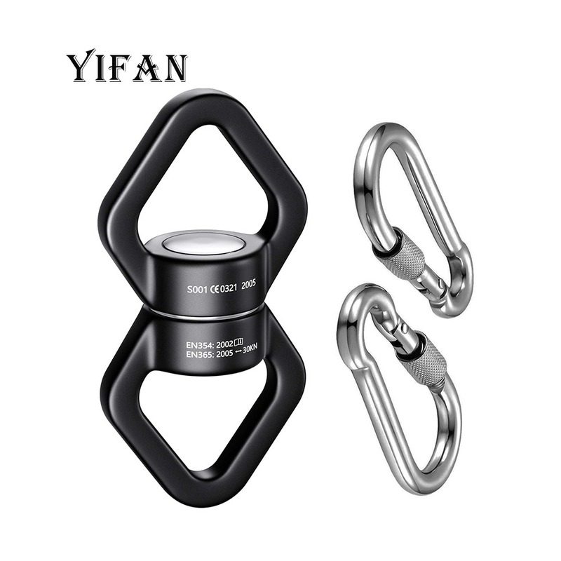 航空铝30KN旋转环瑜伽8字爬山蹦极攀岩万向轮户外扣秋千吊床旋转,运动/瑜伽/健身/球迷用品,空中瑜伽吊床,淘宝优惠券,粉丝福利购,淘宝优惠卷