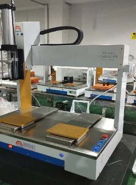 全自动400MLAB胶自动滴胶机单头双工位桌面式四轴平台点胶机