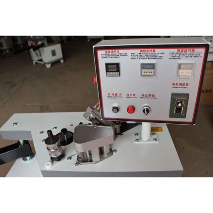 木工曲直线摇臂式封边机小型台式家装异形封边机全自动叠壁封边机