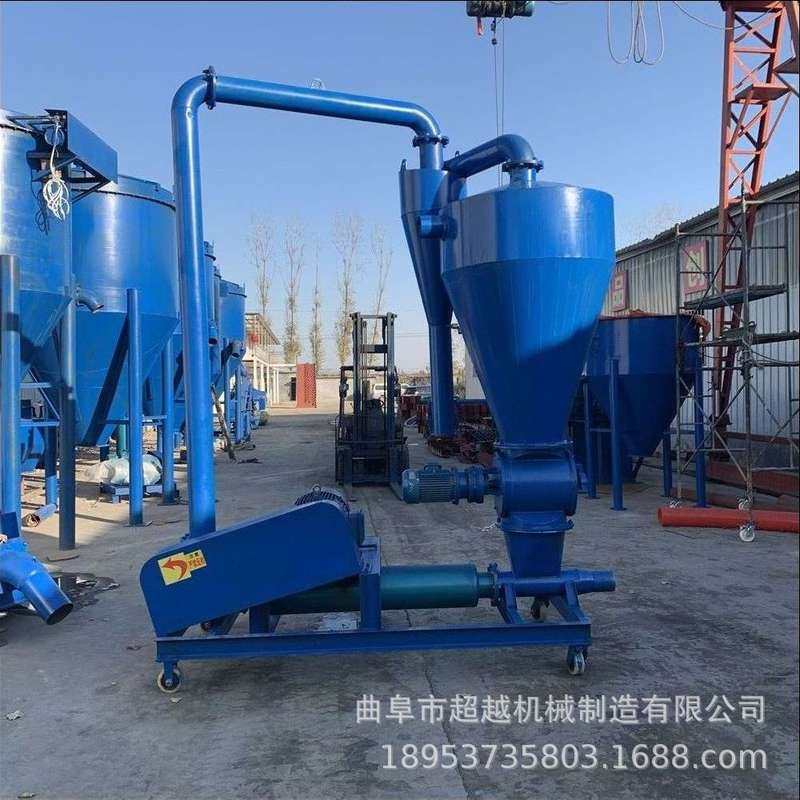 河南粉煤灰气力输送机加大除尘装置脉冲型吸灰装车机大型真空上料